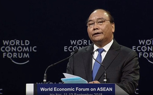PM Phuc's remarks at opening session of WEF on ASEAN 2018